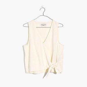 Madewell Wrap-tie tank top